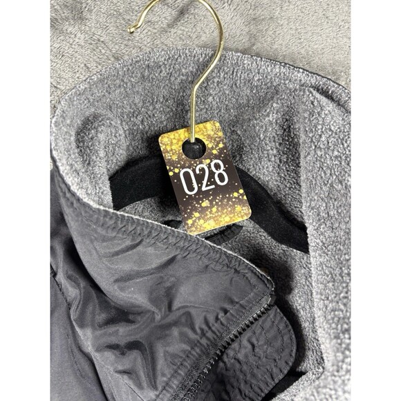 Wendy’s Unisex Coat Jacket Work Uniform Full Zip Fleece Lined Warm Black XL C28 - Picture 14 of 14